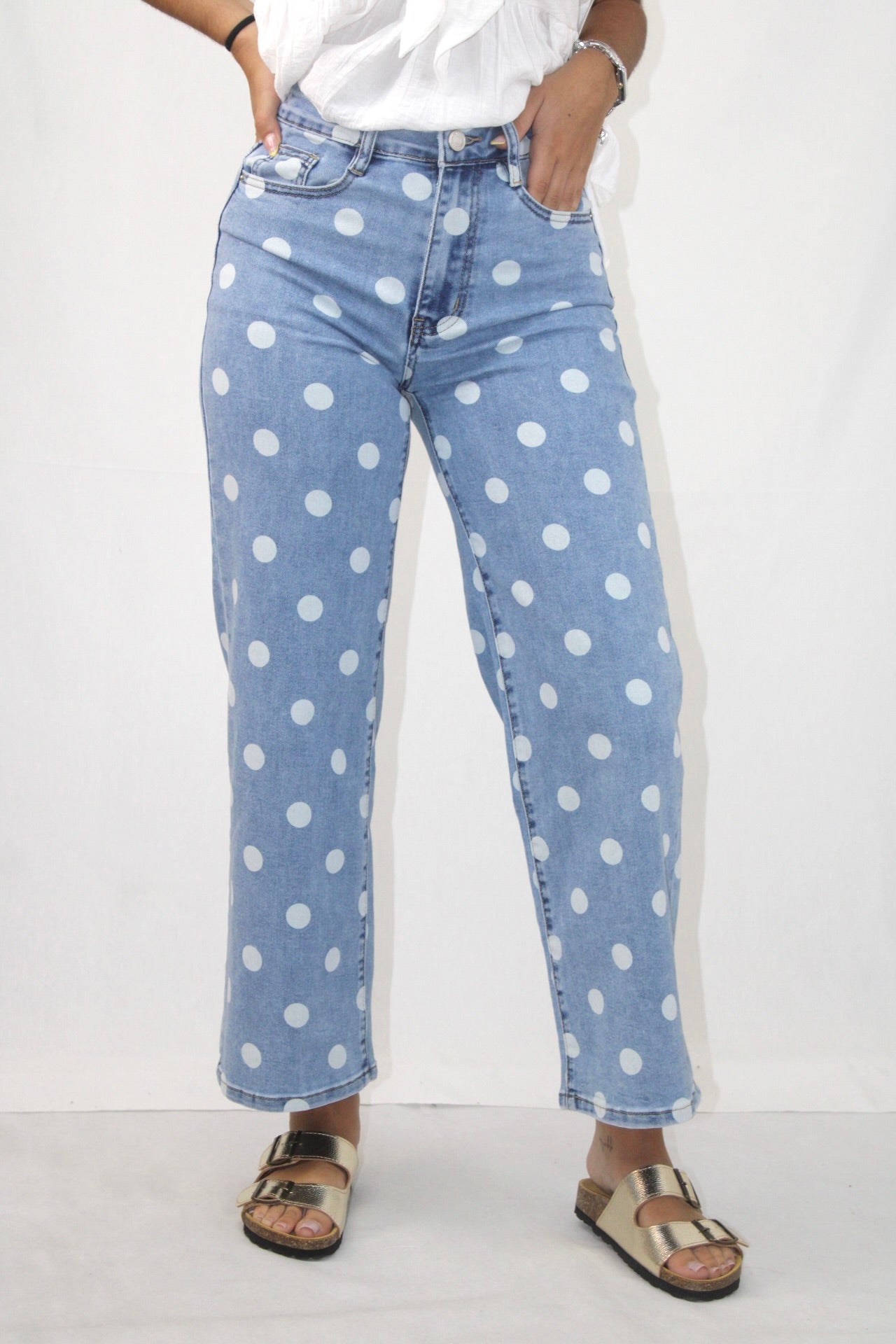 Wide Leg Jeans Bolas