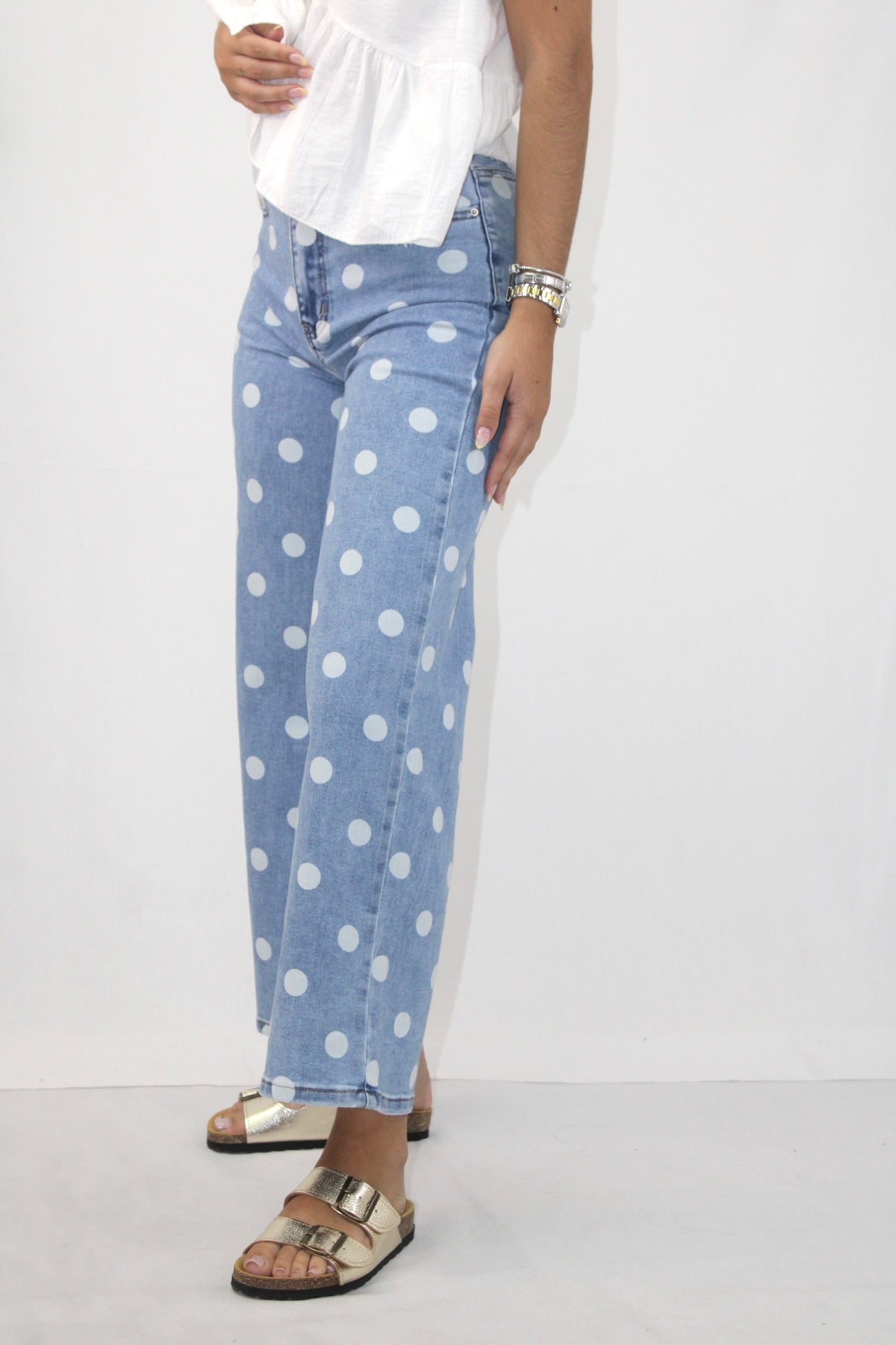 Wide Leg Jeans Bolas