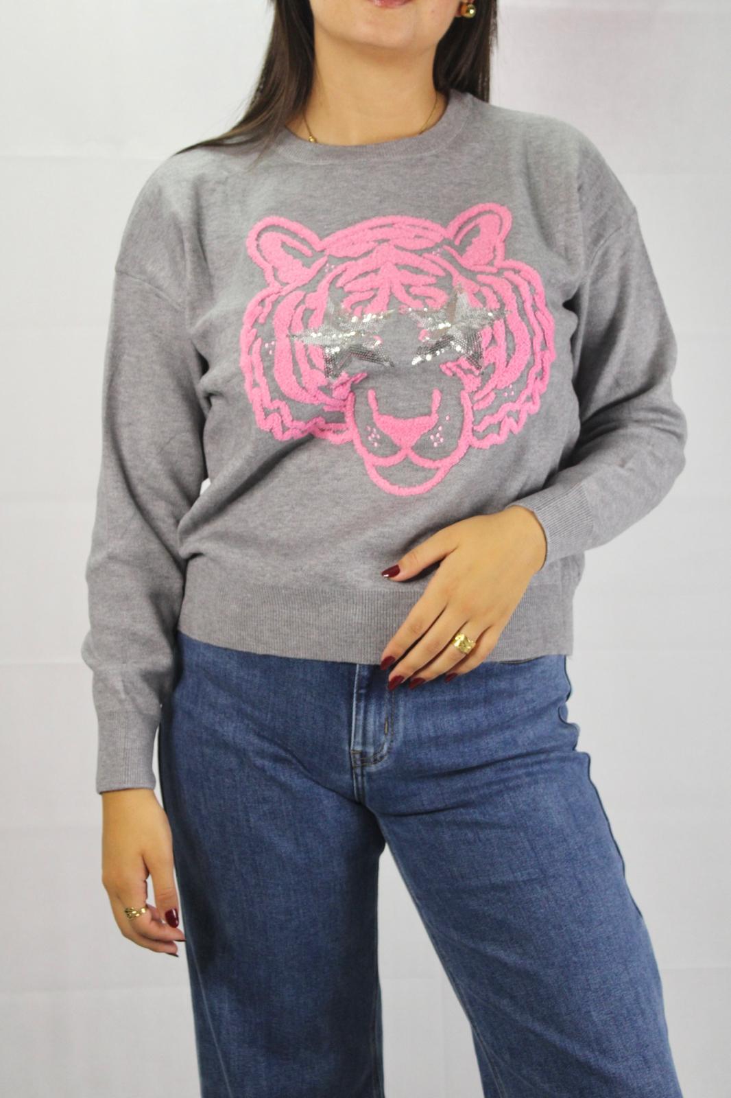 Sweatshirt Tigre