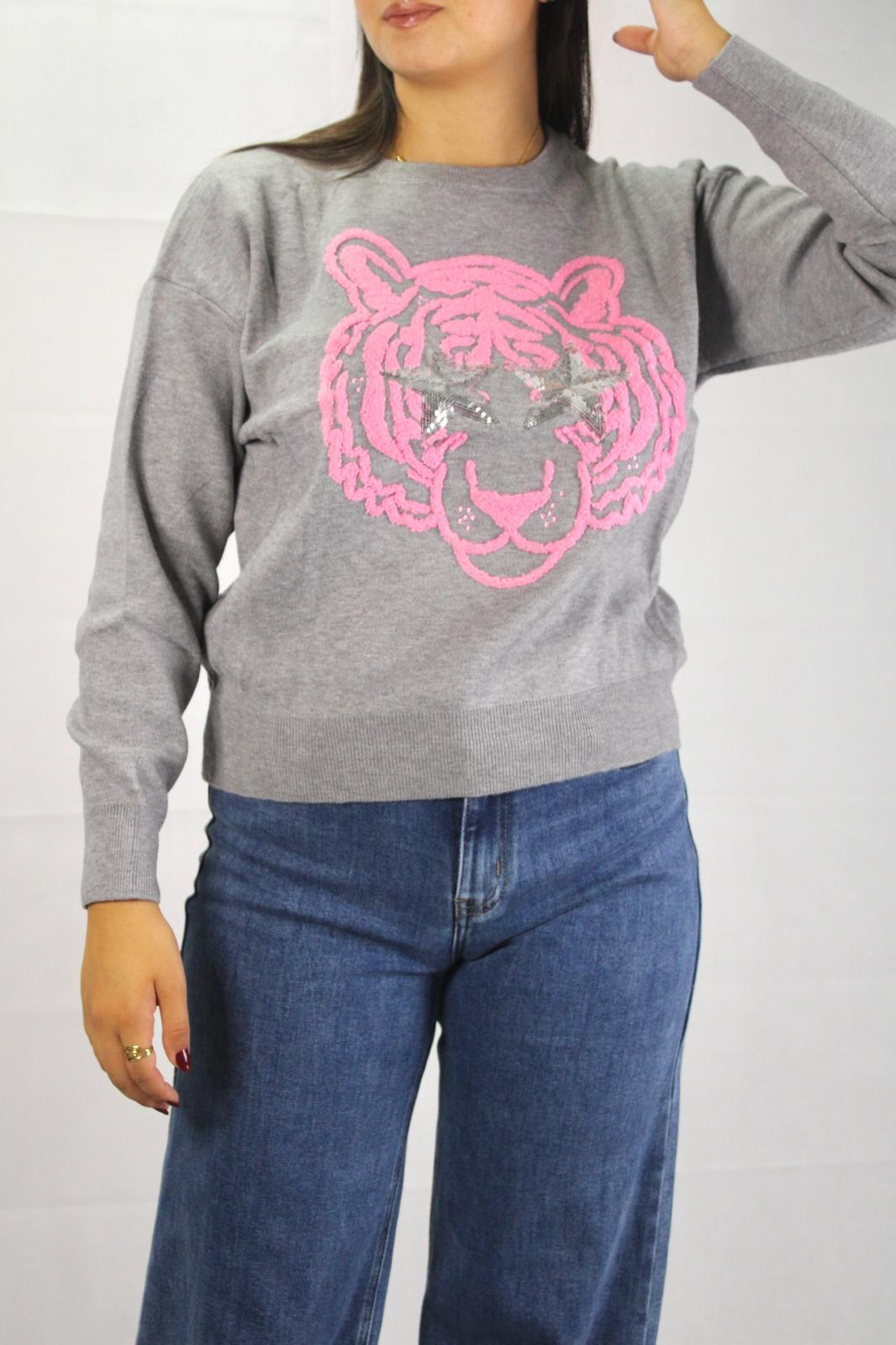 Sweatshirt Tigre