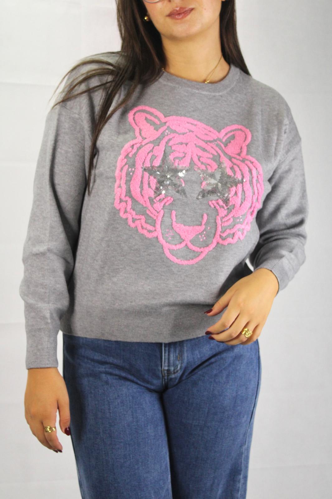 Sweatshirt Tigre