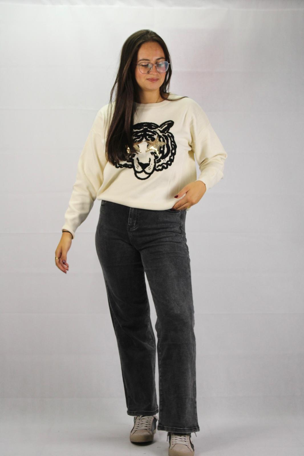 Sweatshirt Tigre