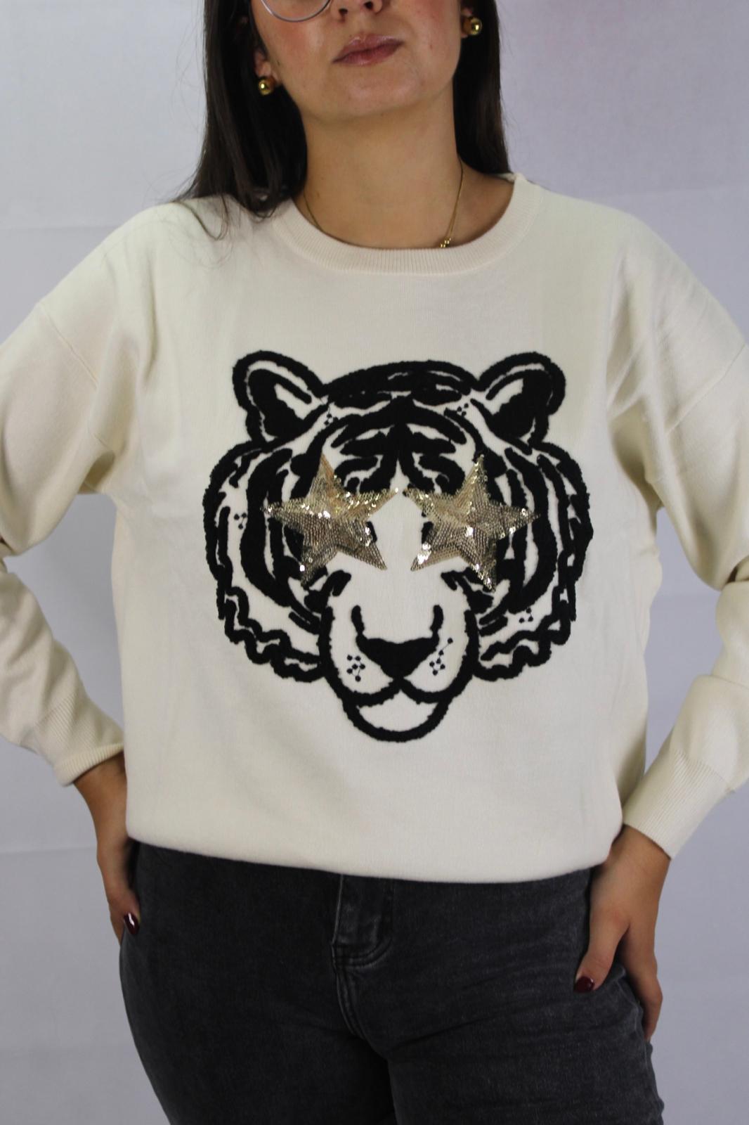 Sweatshirt Tigre