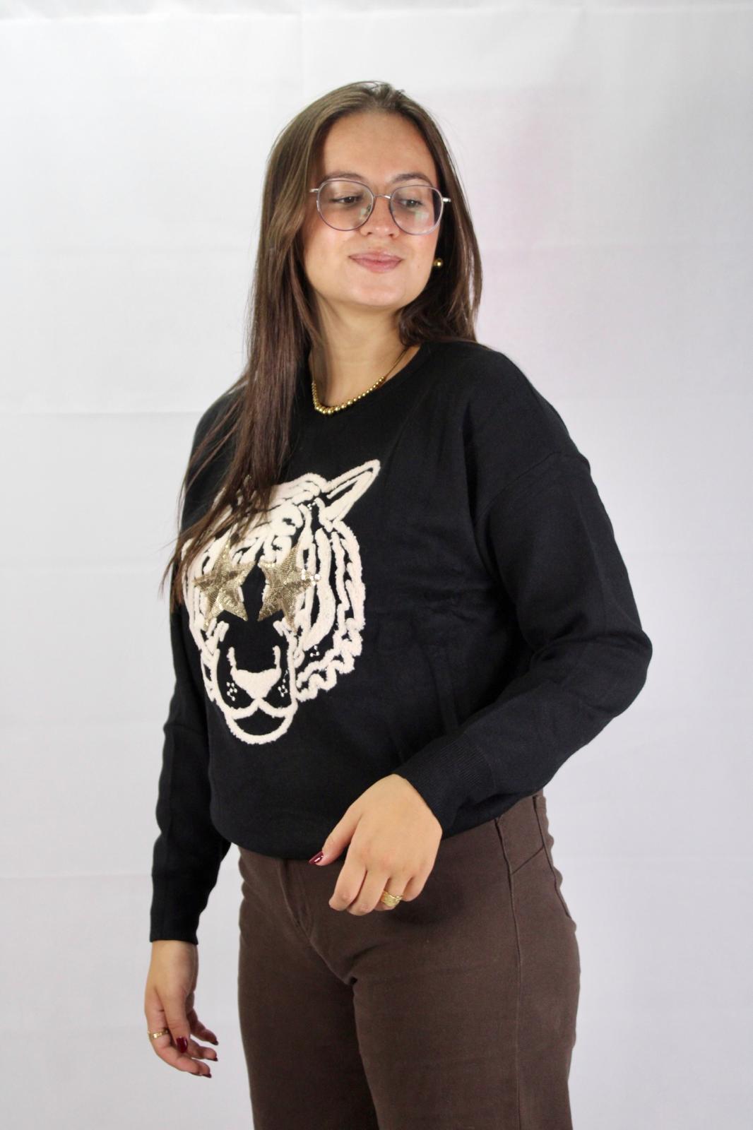 Sweatshirt Tigre