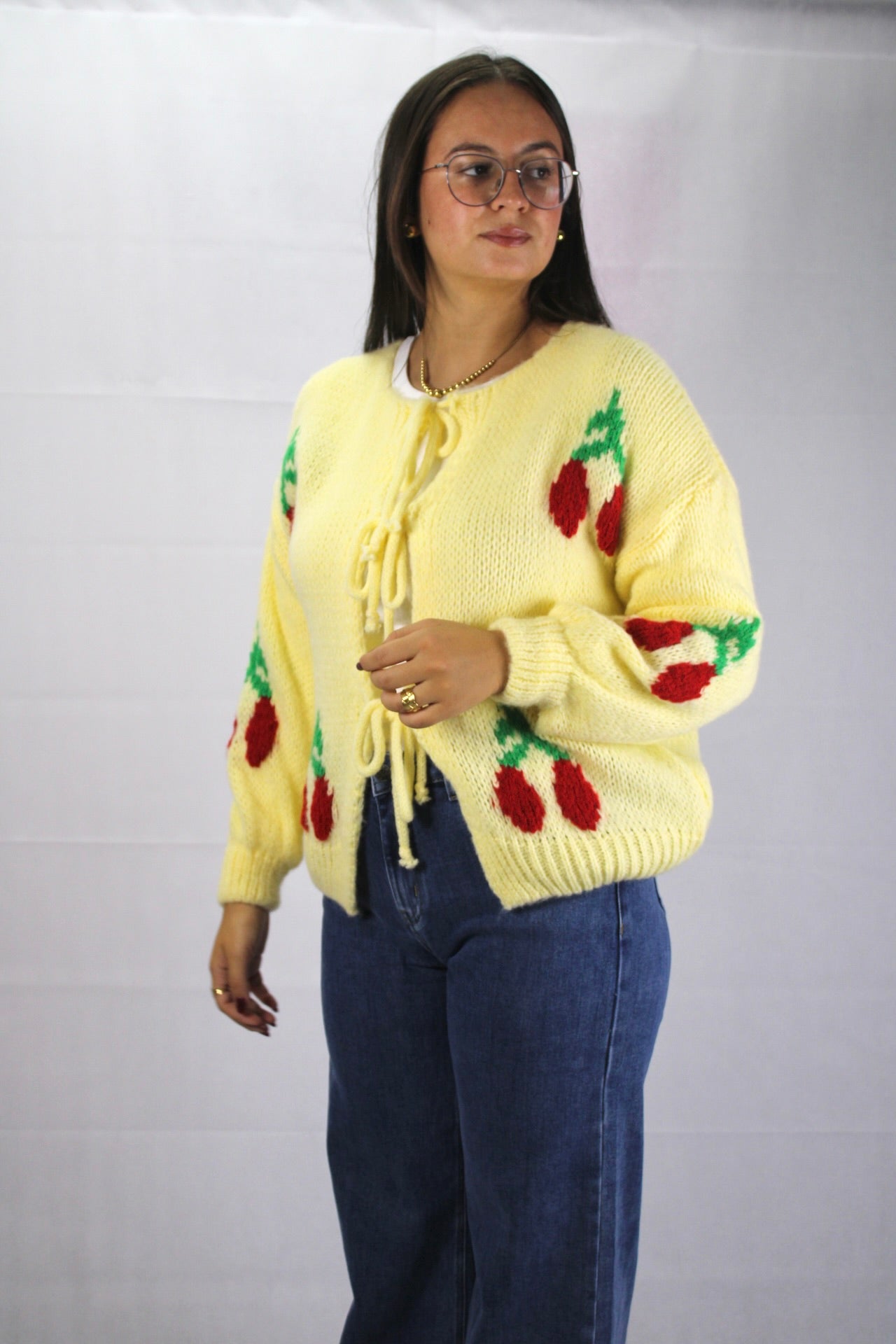 Cardigan das Cerejas