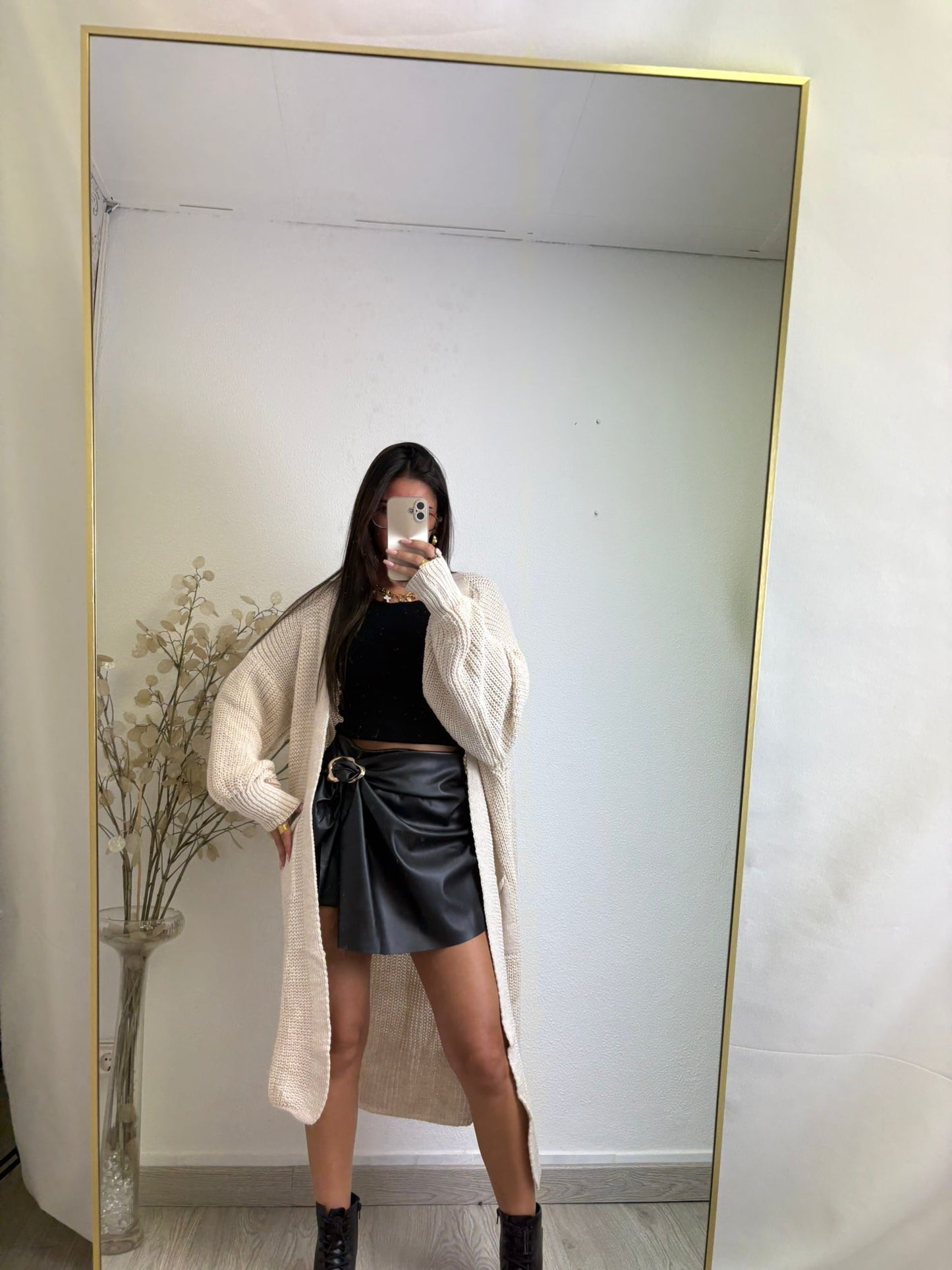 Casaco de Malha Comprido