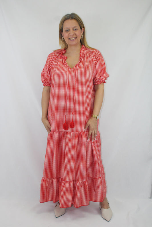Vestido Quadrados