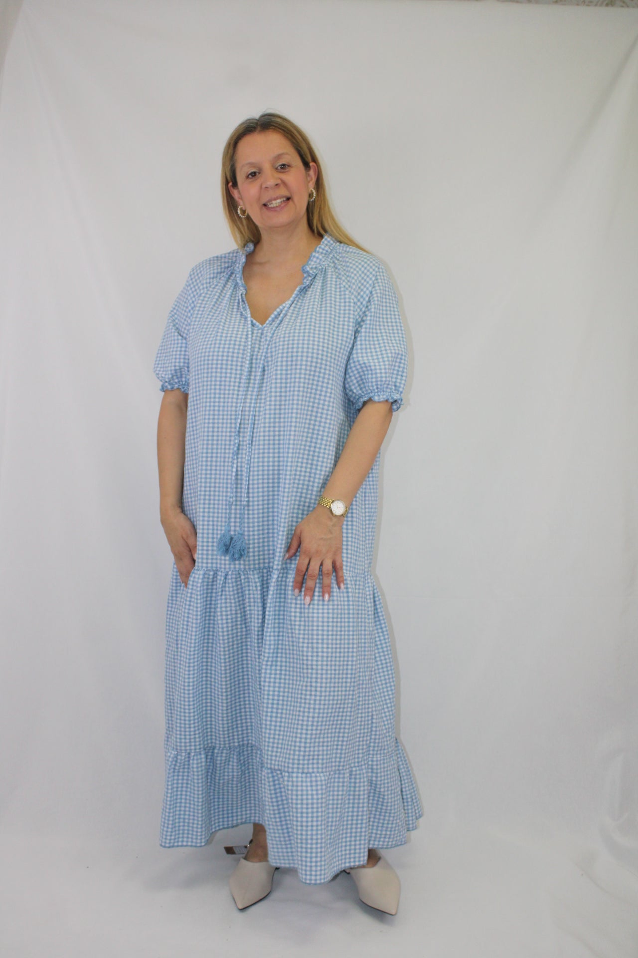 Vestido Quadrados