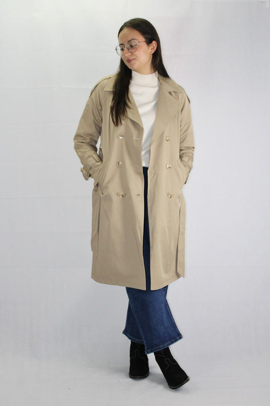 Trench Coat Clássico Impermeável